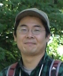 第2回自然観察会　講師の今川先生です
