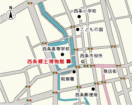 郷土博物館周辺地図