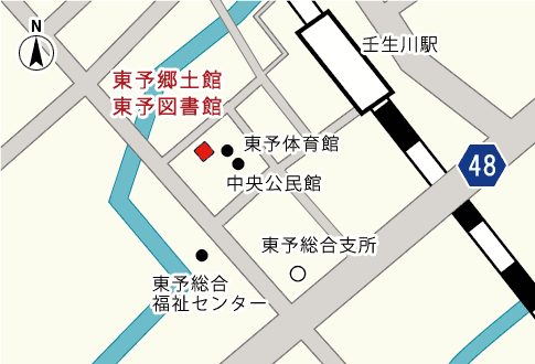 東予郷土館周辺地図2