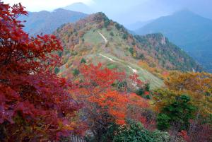 秋の登山