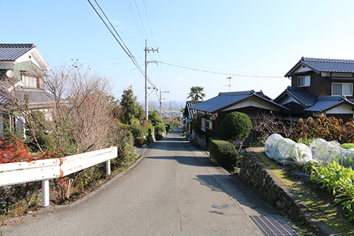 古田の道路 2