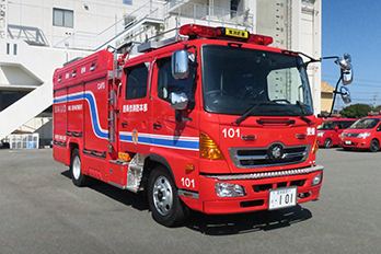 水槽付消防ポンプ自動車01