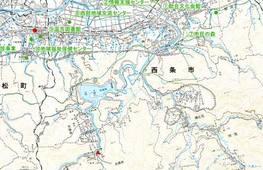 新市建設計画策定小委員会　タウンウォッチング視察箇所位置図4