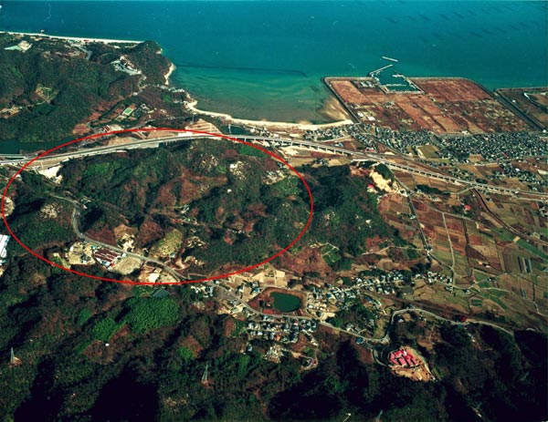 永納山城跡の写真