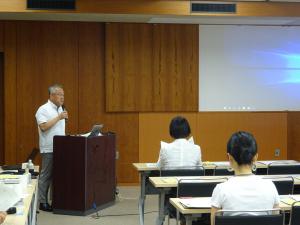 （一社）場所文化フォーラム名誉理事　吉澤保幸氏による講演