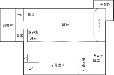 施設案内図2階