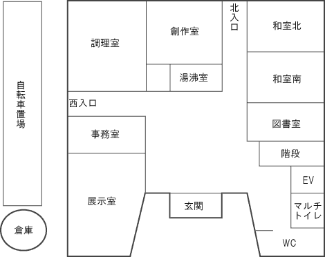 施設案内図1階