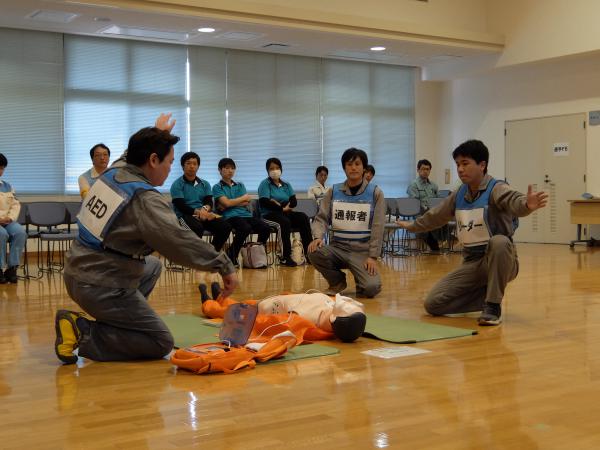 競技大会実施中