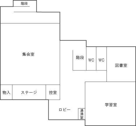 施設案内図2階