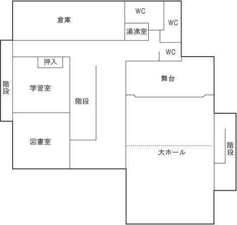 施設案内図2階