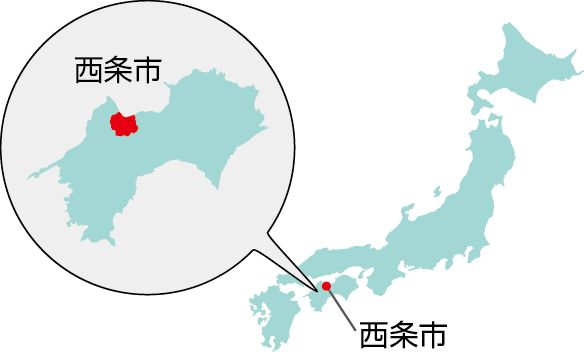 西条市位置図