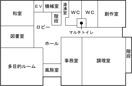 施設案内図1階