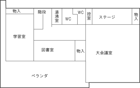 施設案内図2階