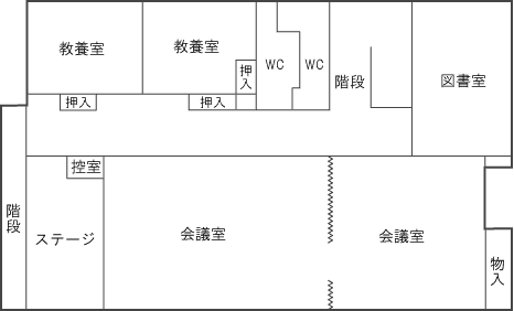 施設案内図2階