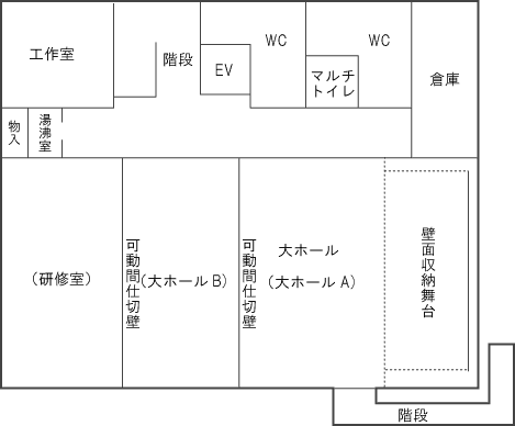 施設案内図2階