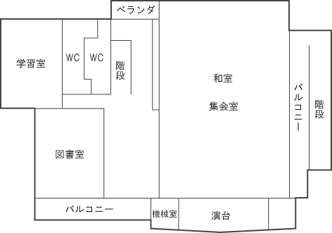 施設案内図2階