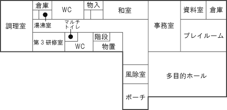 施設案内図1階