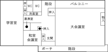 施設案内図2階