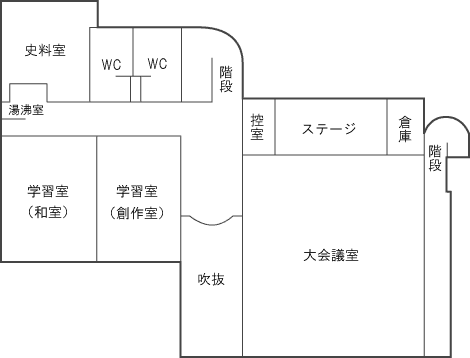 施設案内図2階