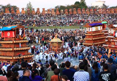 8.入選「夕照の加茂川に響く祭り絵巻」山田富雄