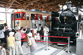 四国鉄道文化館南館 館内の様子