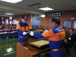 愛媛県消防協会長表彰　功績章　受賞者