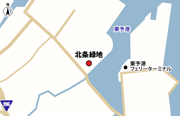 北条緑地 周辺図（広域）