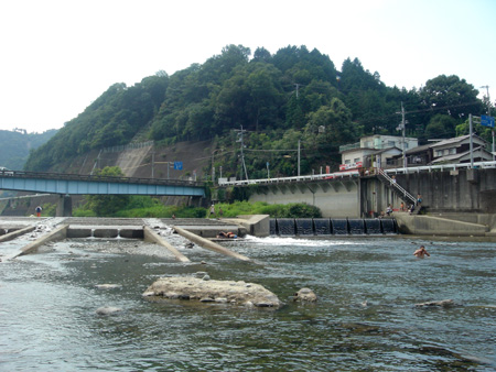 釜之口堰（神戸・橘の一部）の写真