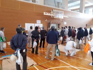 避難所開設・運営訓練