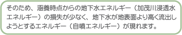 西条平野の自噴機構の説明文4