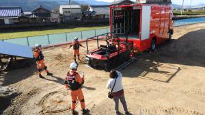 津波・大規模風水害対策車の紹介