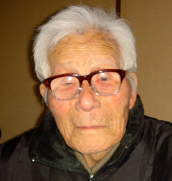 松木　薫（101歳）平成19年3月17日現在の写真