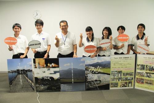 西条農業高校チームトリプルエス　集合写真