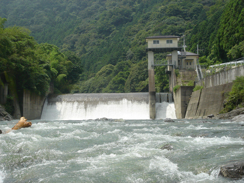 中山川取水堰の写真