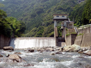 (1)河川（中山川取水堰））鞍瀬（丹原地区）の写真