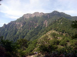 西日本最高峰　石鎚山1,982mの写真