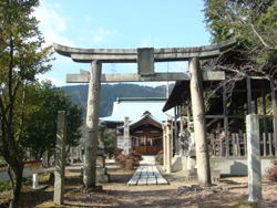 森岡神社鳥居（移築）の写真