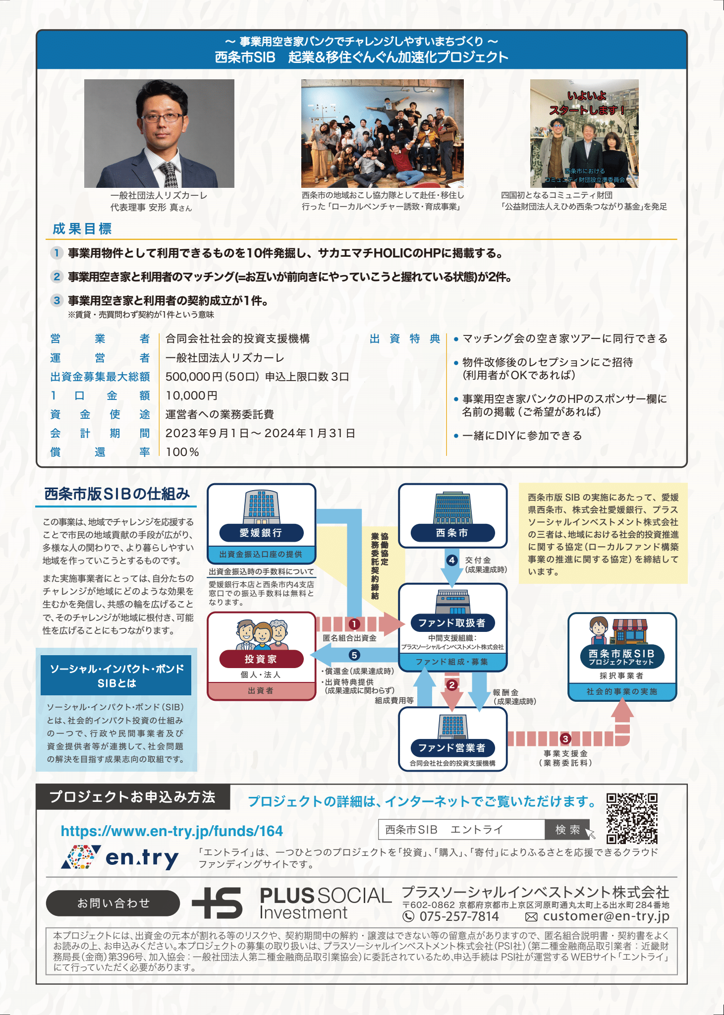 令和5年度出資募集チラシ（裏）