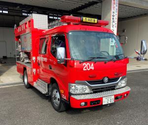 西消防署　ポンプ２号車