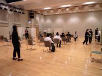 面接会会場