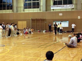 丹原地区室内ペタンク大会の写真2