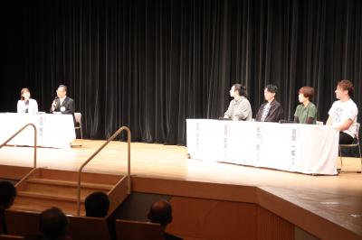市長とトークセッション