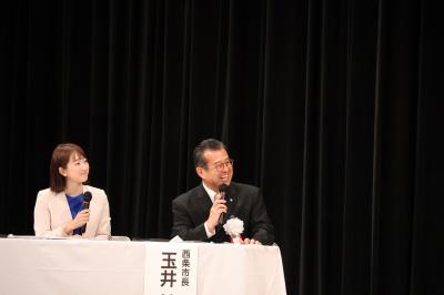 司会と市長