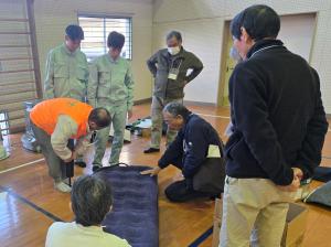 事前レクチャーの様子