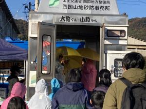 降雨体験装置②