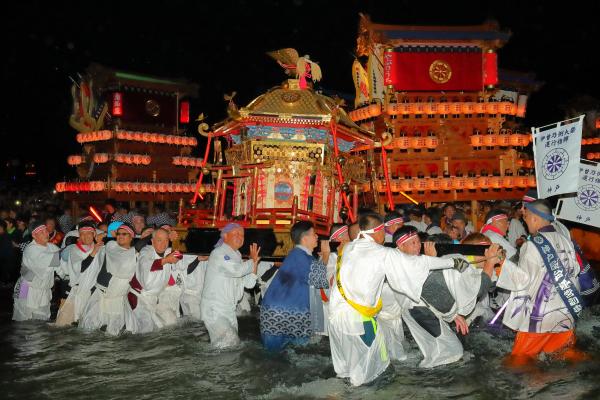 入選　「神輿渡御」　田坂　光司
