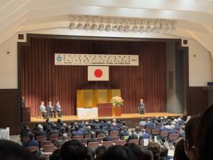 表彰式の風景