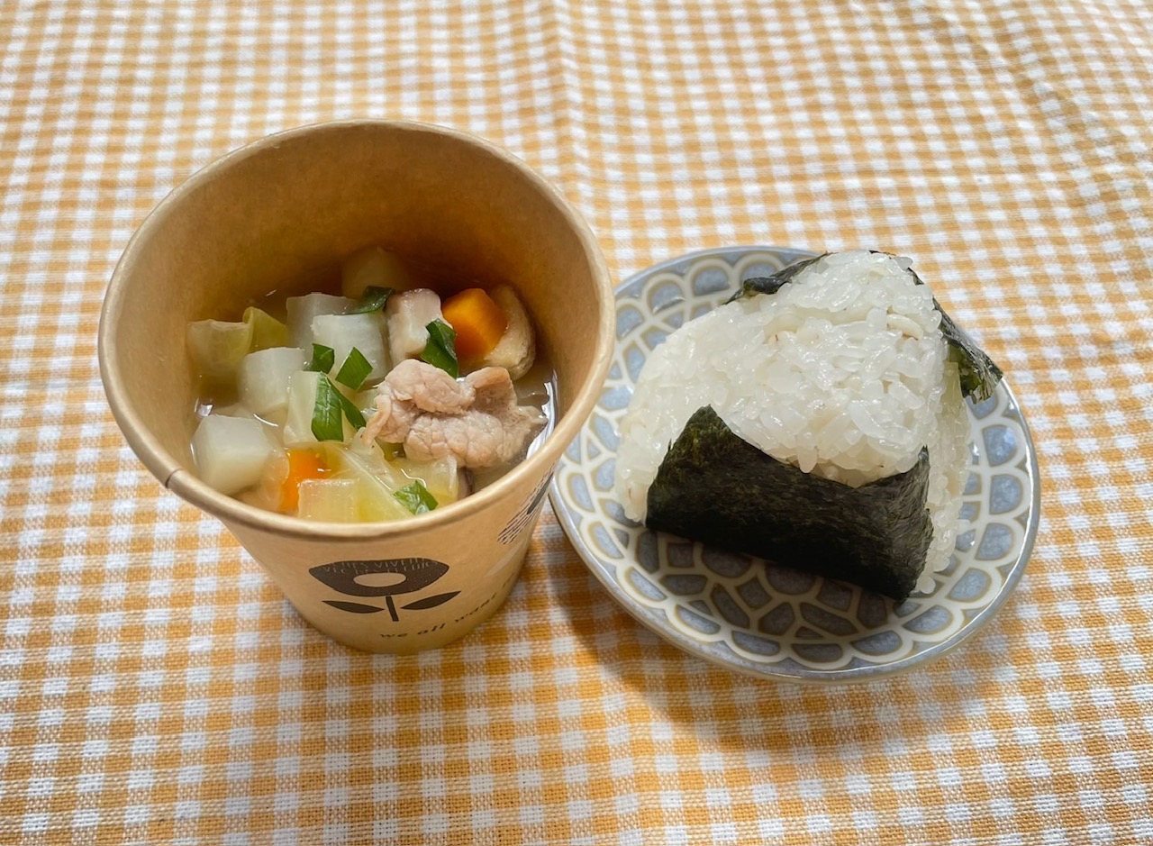 豚汁カップ