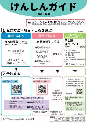 けんしんガイド表紙