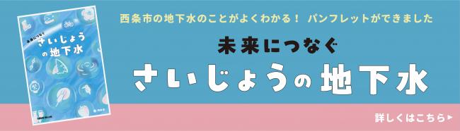 さいじょうの地下水パンフレット